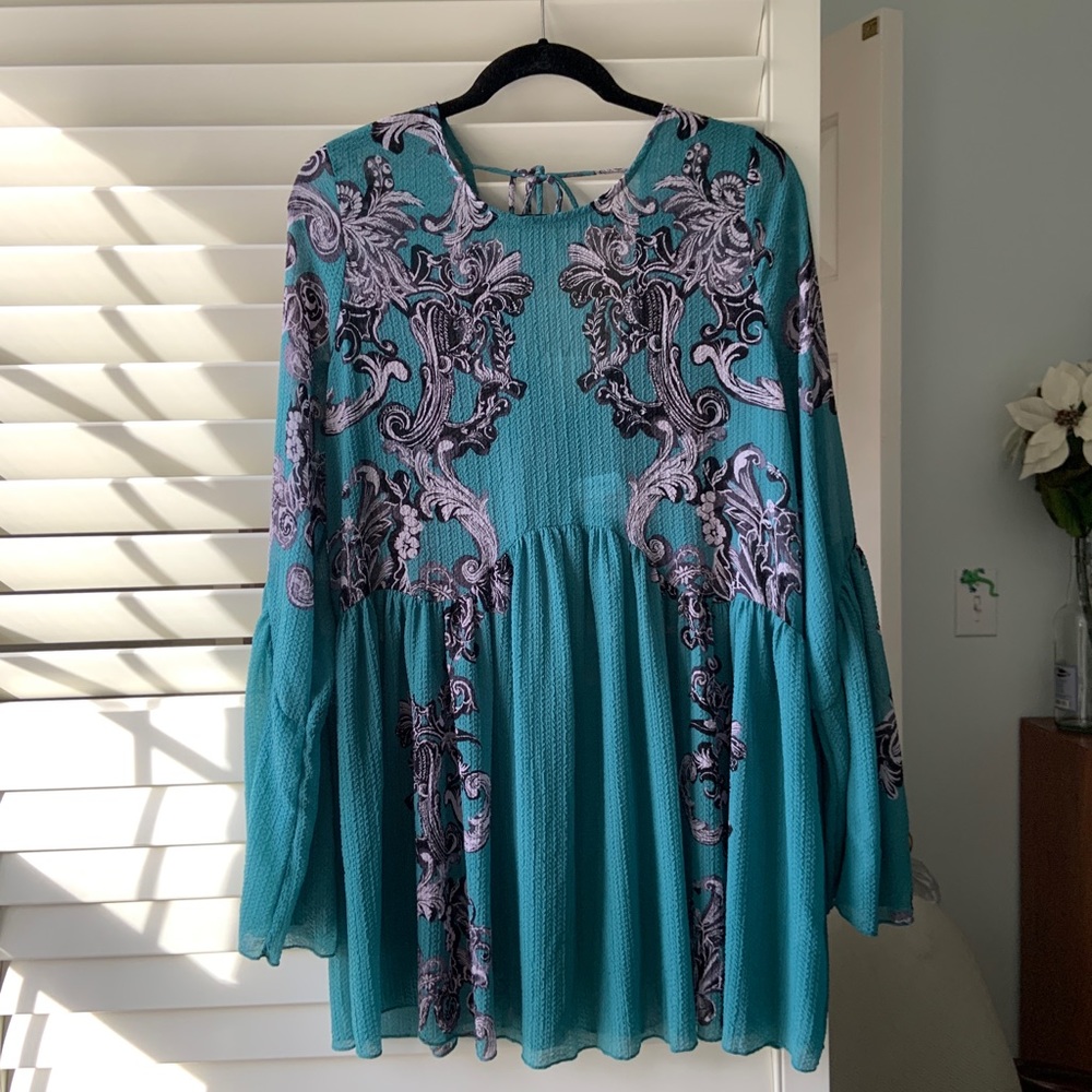 NWT Free People Symphony Sheer Tunic